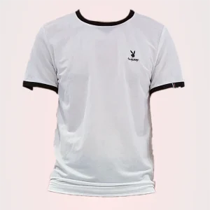 Master Fashion Play Boy T Shirt White and Black